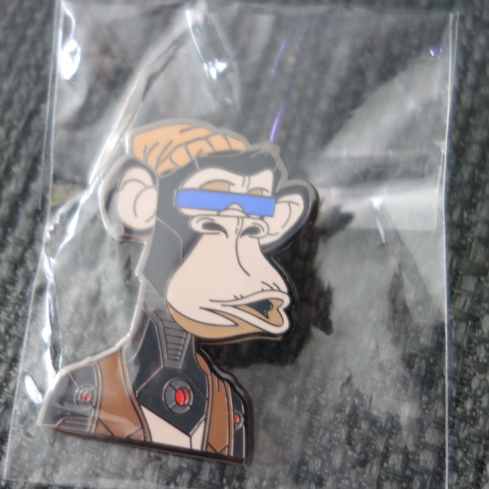 Dim Mak Collection Super Limited Edition Enamel Pin featuring Professor Disco
